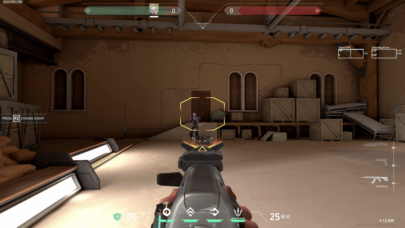 Trigger Bot demonstration showing automatic firing